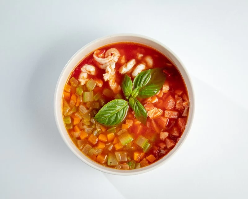 Томатный суп с морепродуктами - Доставка во Владивостоке, заказать на дом -  Кооператив в Центре: Свежий 2.0