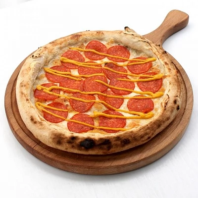 Неаполитанская пицца Пепперони Белая